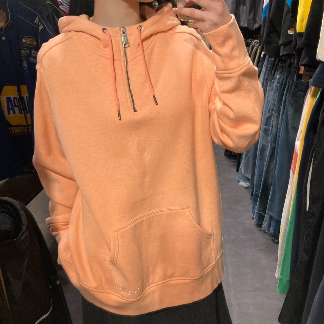 [IM] 칼하트 반집업 후드티 피치 상품이미지3