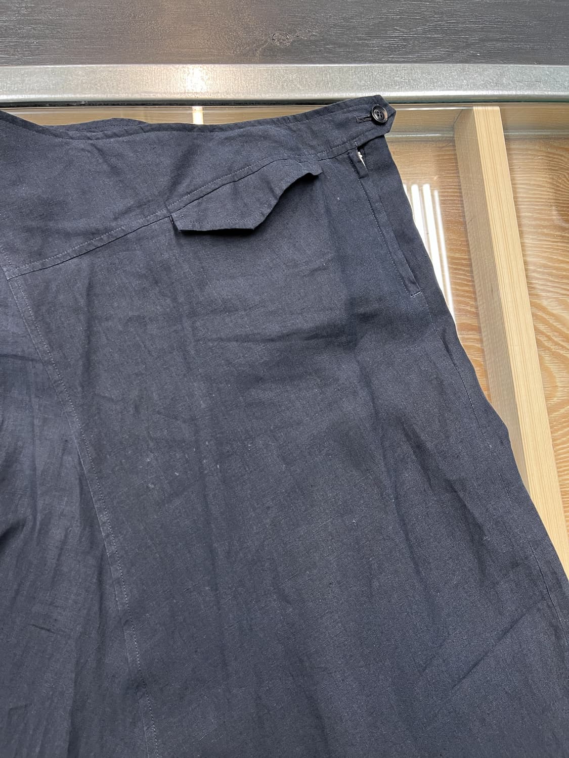 요지 야마모토 Y's 롱 린넨 스커트 상품이미지8