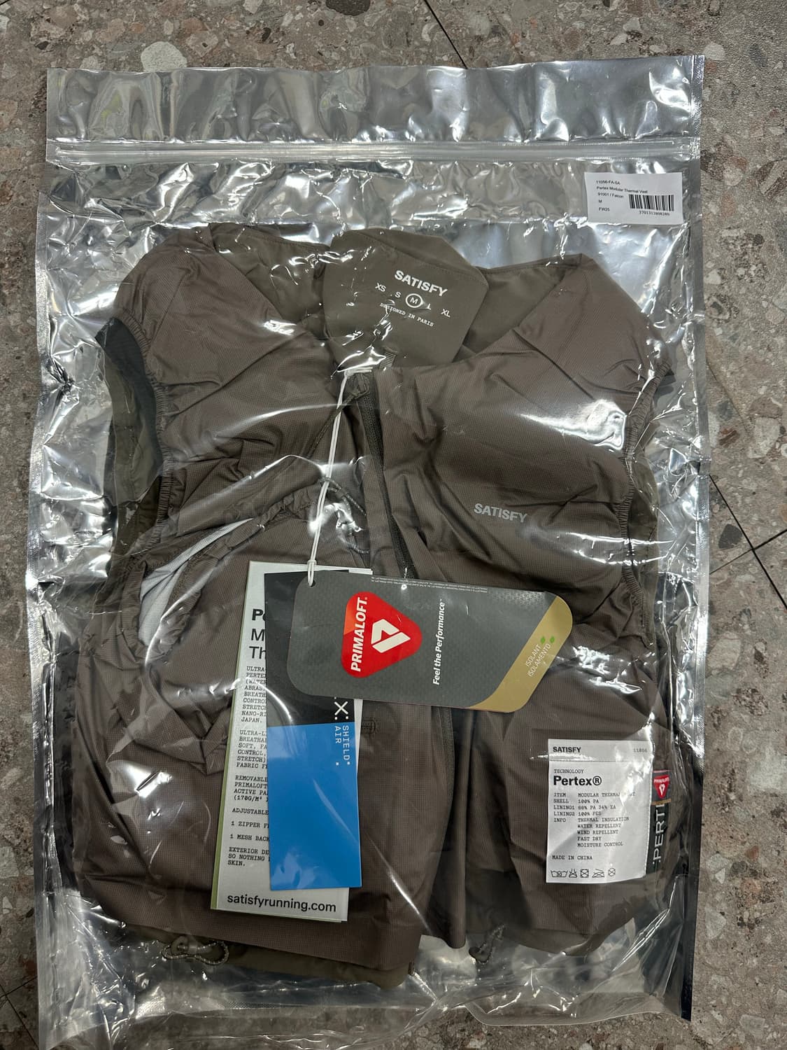 새티스파이 퍼텍스 모듈러 써멀 베스트 팔콘 M 상품이미지9