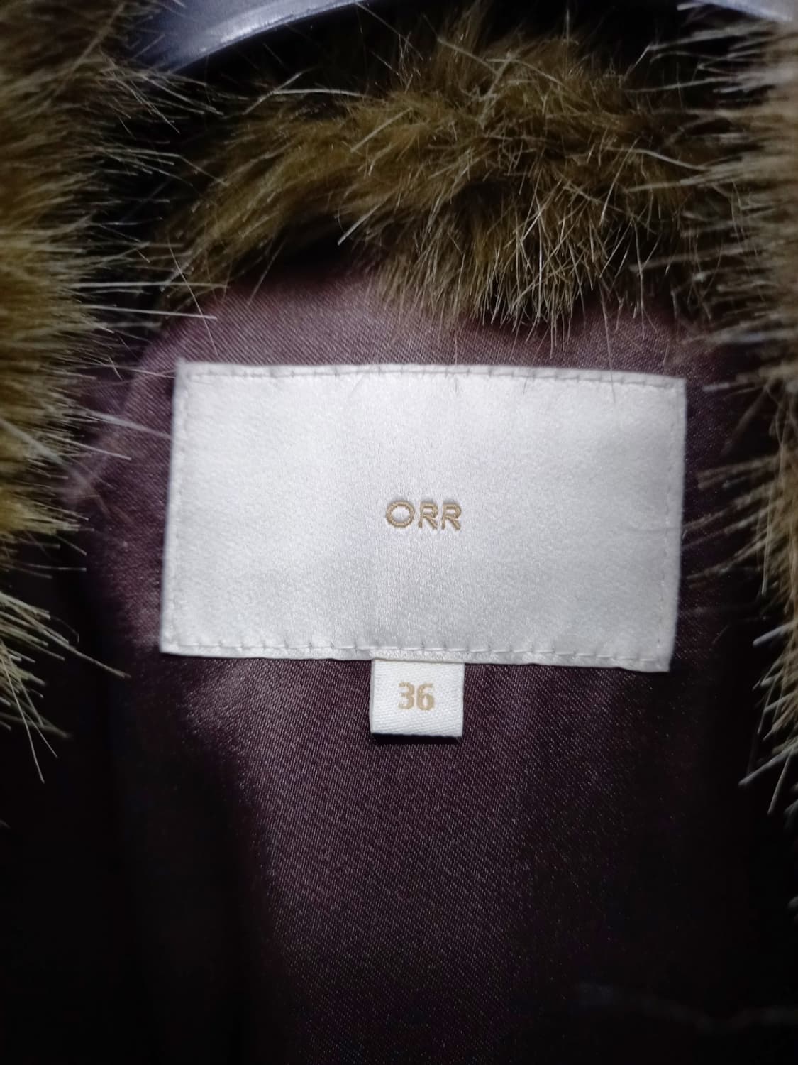 새 오르 ORR 페이크 밍크퍼 코트 55 상품이미지9