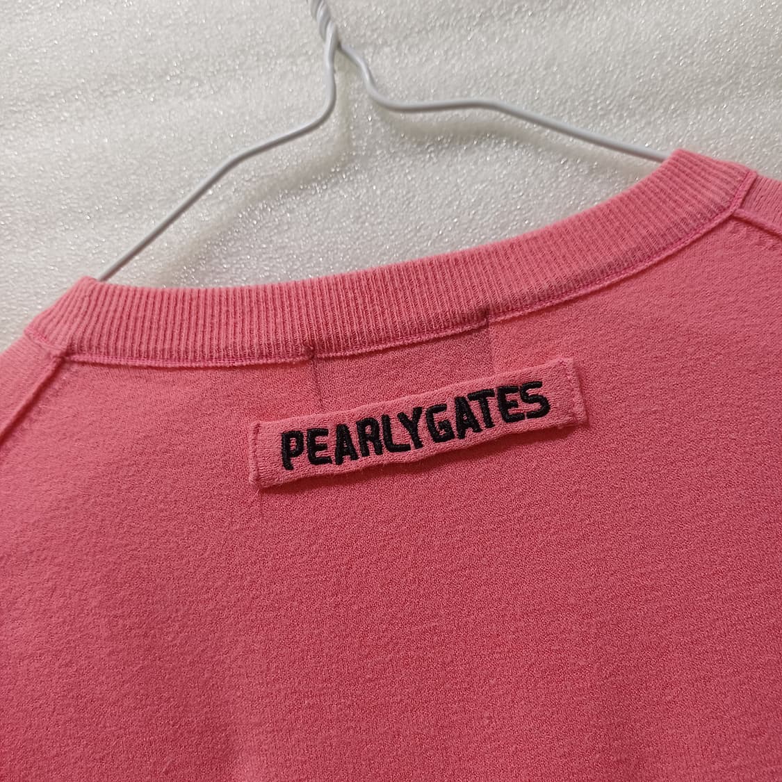 파리게이츠 골프 봄 가을 라운드 니트 여성 XS 핑크 사랑봉봉 상품이미지5