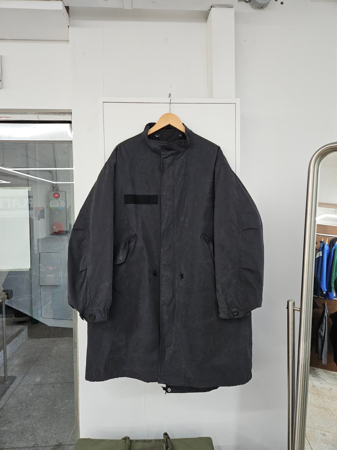 빔즈 하트 M65 피쉬테일 파카 M 블랙 상품이미지1