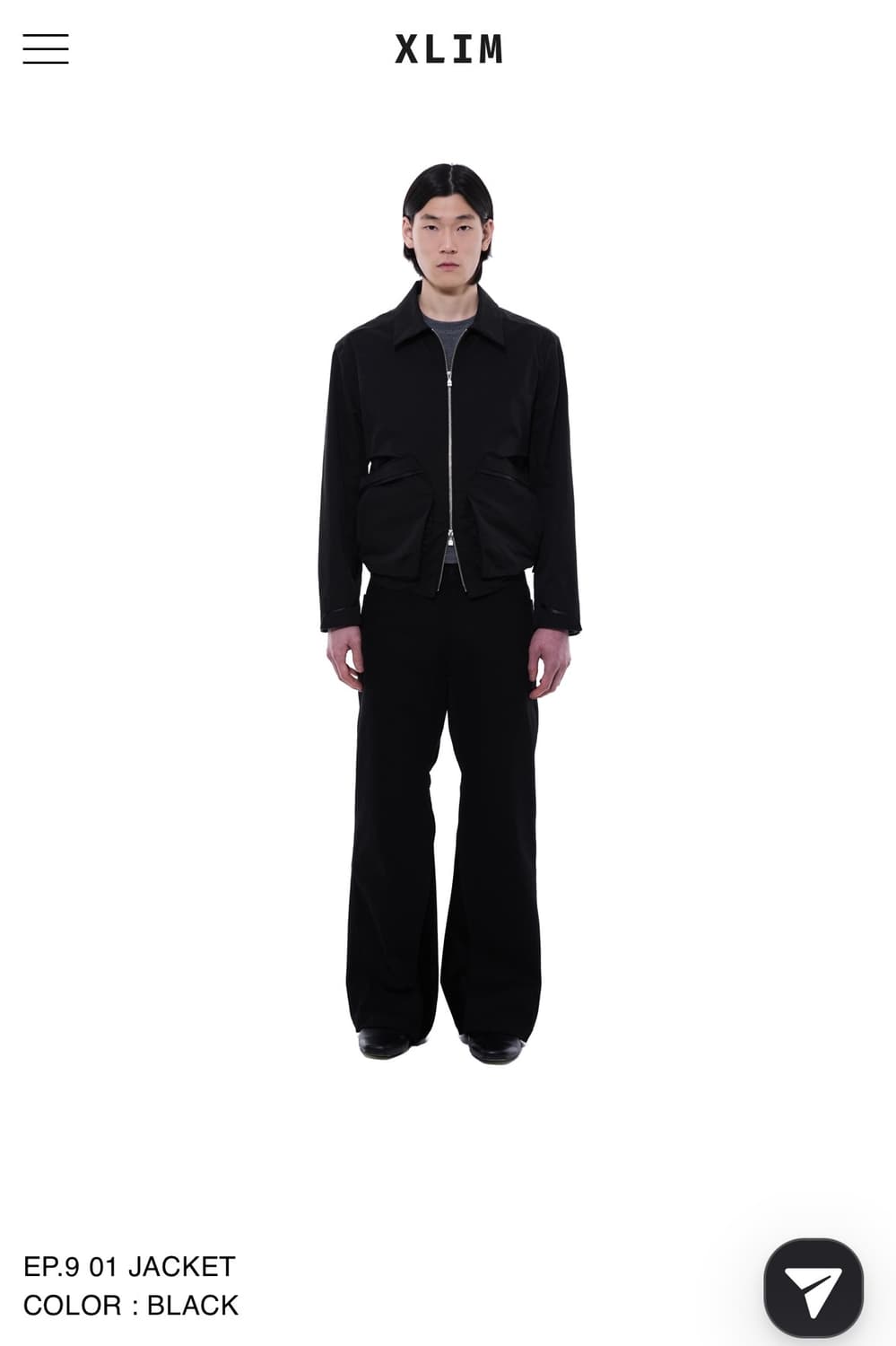 EP.9 01 JACKET 블랙 M 상품이미지1