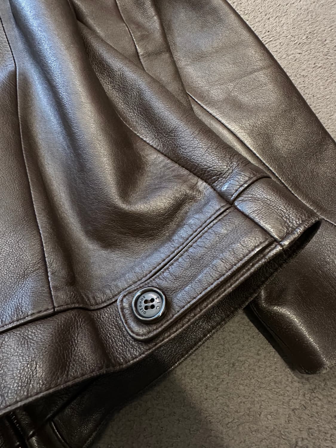 송지오 양가죽 자켓 처분  상품이미지4