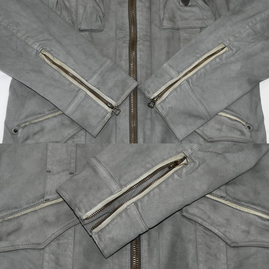 TETE HOMME 빈티지더티워싱밀리터리자켓 상품이미지6