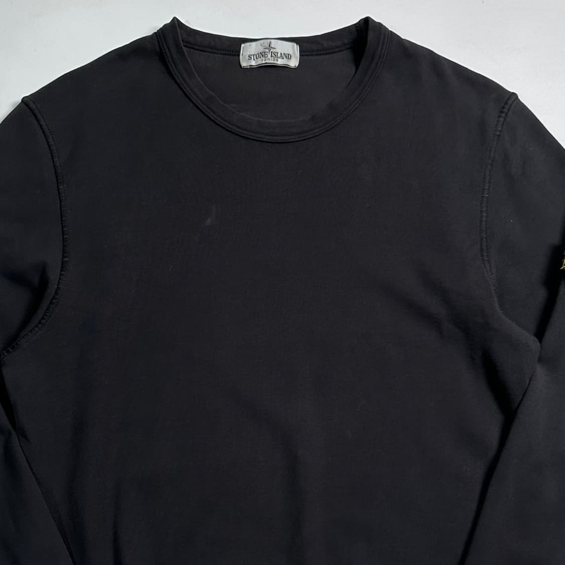 스톤아일랜드 주니어 블랙 맨투맨 상품이미지3