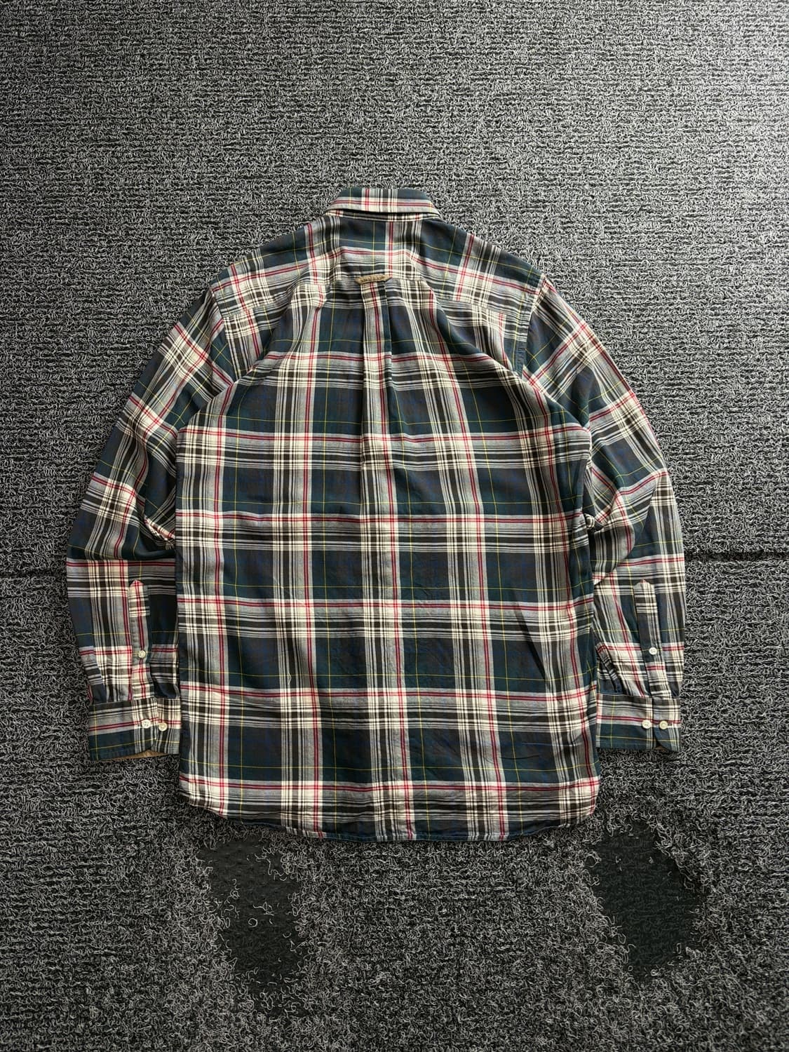 바버 체크 패턴 치카노 긴팔 셔츠 3455 상품이미지4