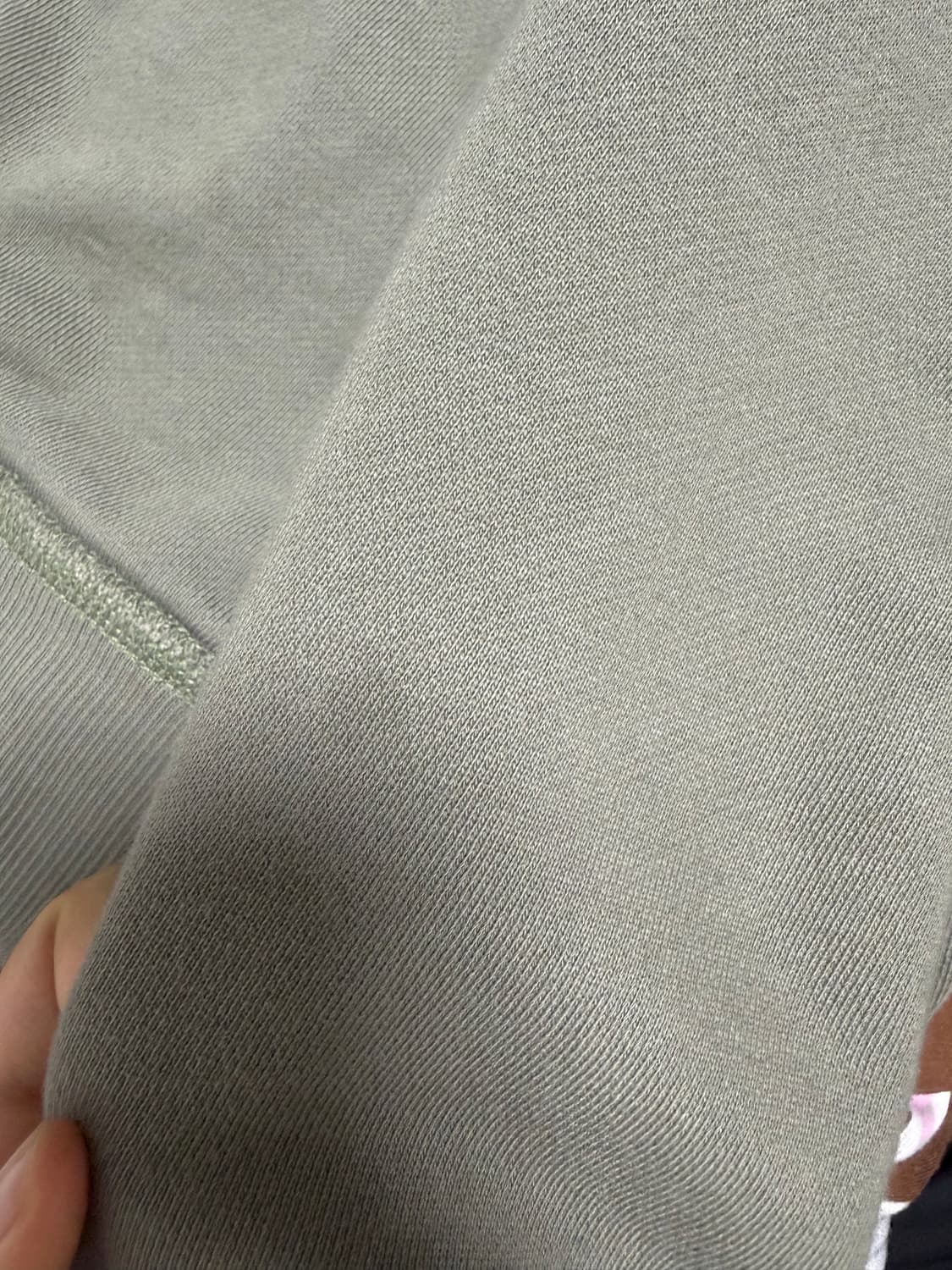 아캄 Washed Logo Zip-Up Hoodie (Khaki) 상품이미지6