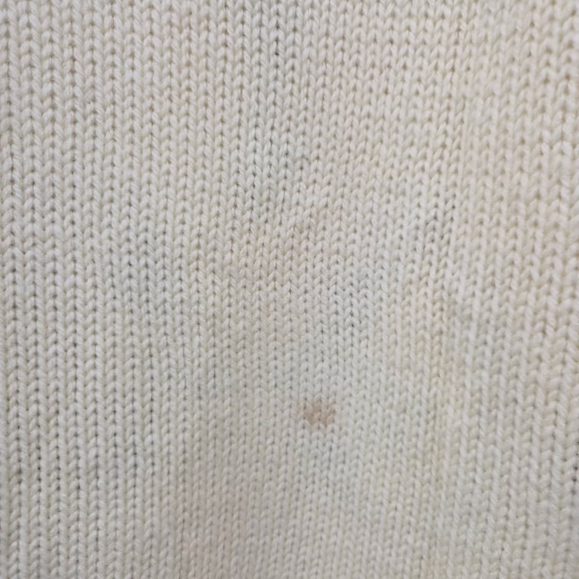 핸드메이드 아이보리색 꽃무늬 자수 니트 여성 M 상품이미지6