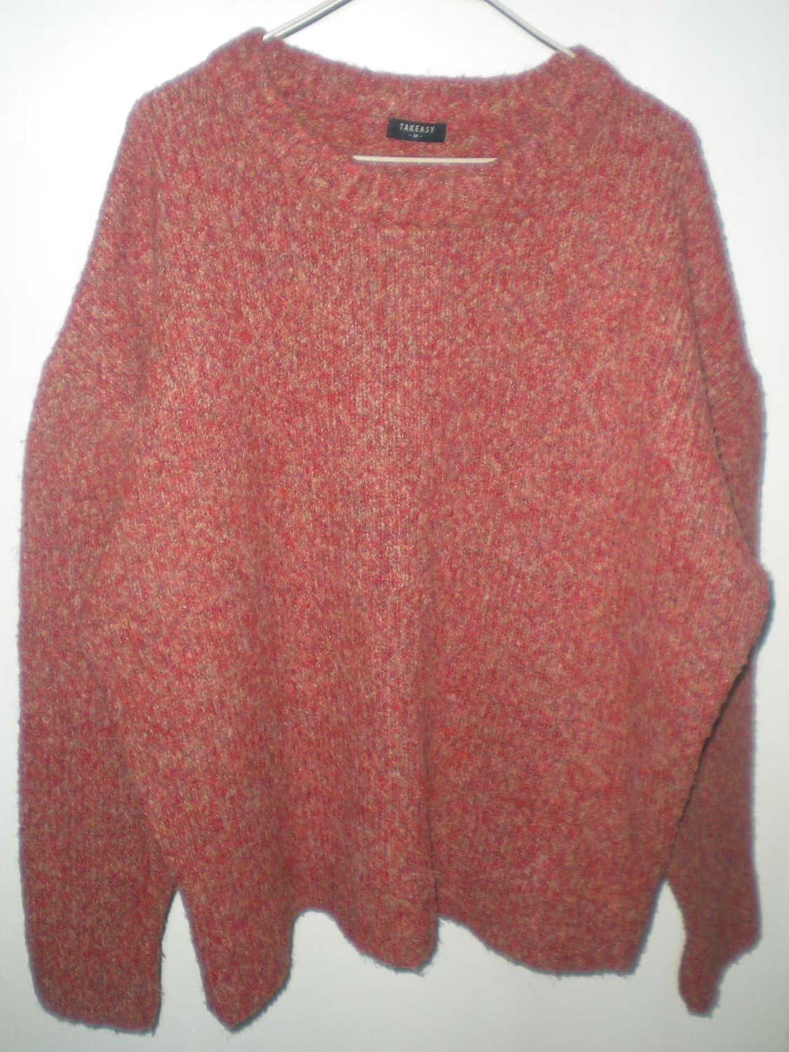 테이크이지 러스트울 크루넥 오버니트 상품이미지2