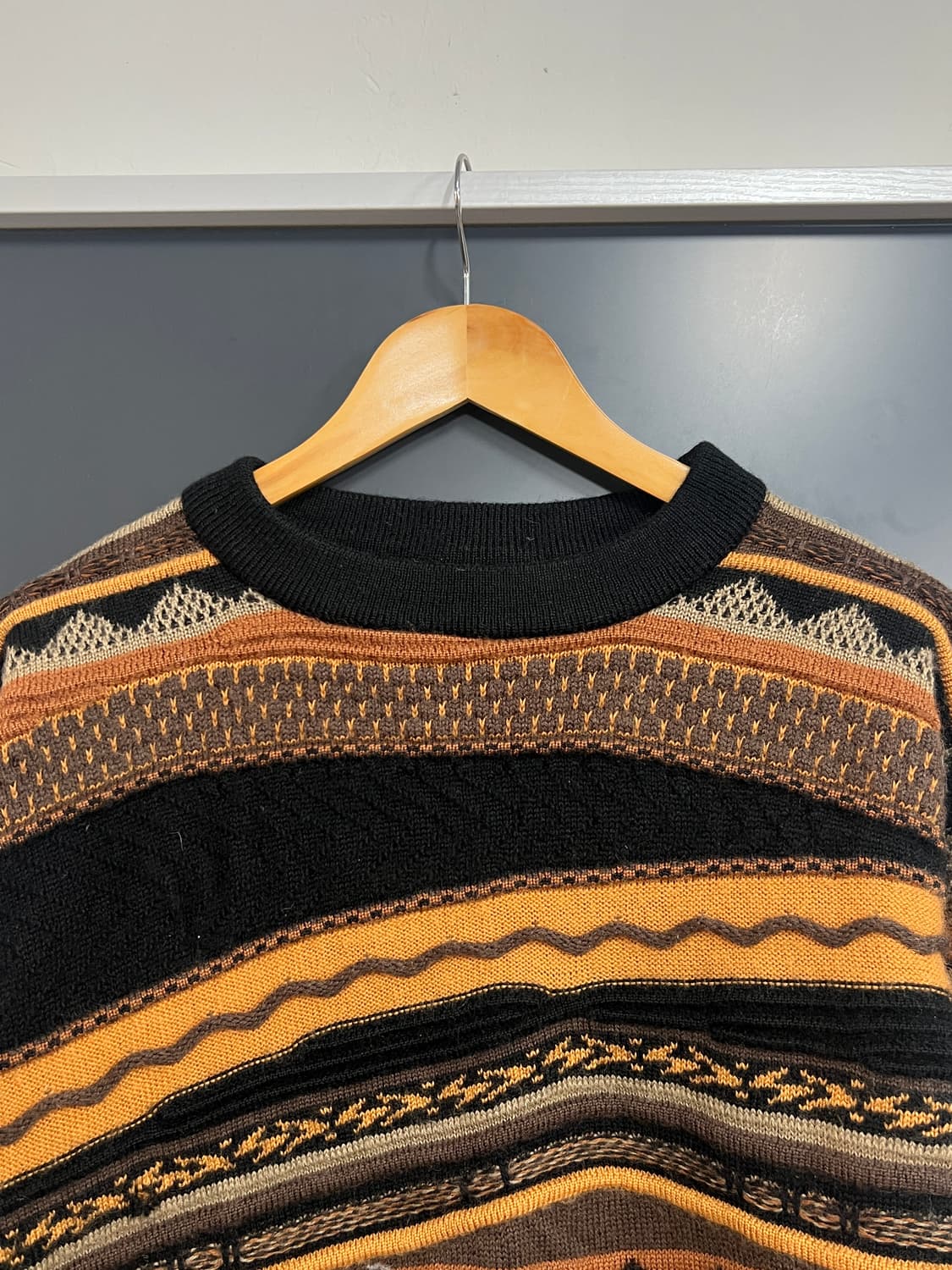 Toorallie Vintage 툴라리 빈티지 케이블 꽈배기 니트 상품이미지2