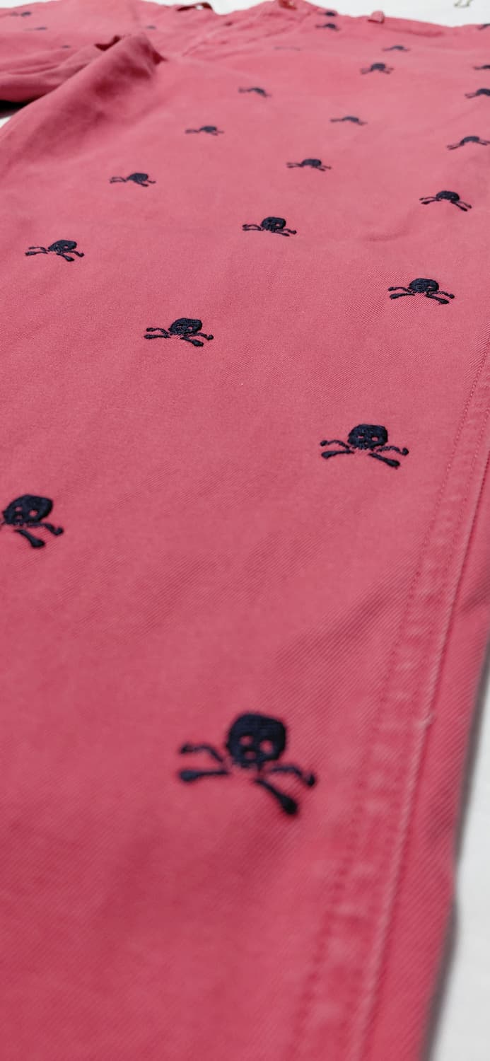 [31~32] 랄프로렌 럭비(Rugby) 스컬 자수 치노 팬츠 상품이미지5