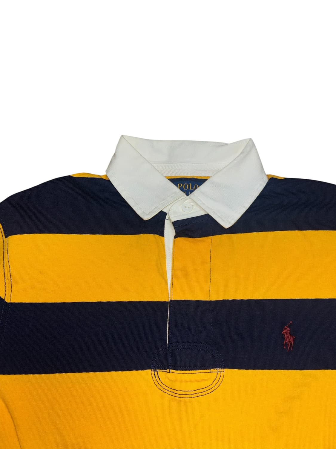 폴로 랄프로렌 스트라이프 럭비티 (큐알인증o)  상품이미지4