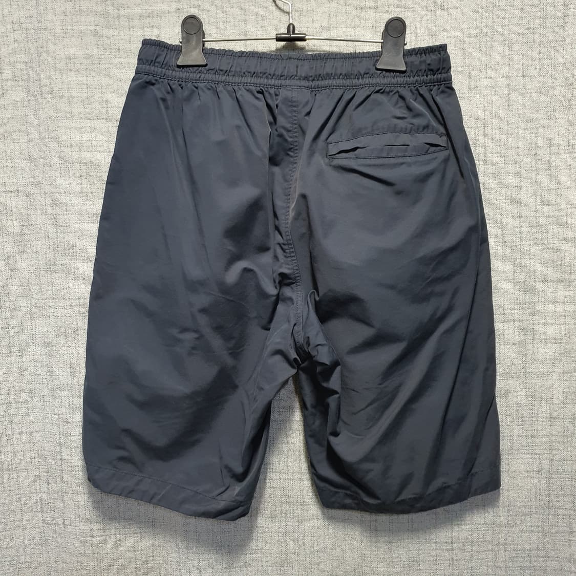 나이키 스우시 블랙 우븐 반바지 트레이닝  상품이미지2