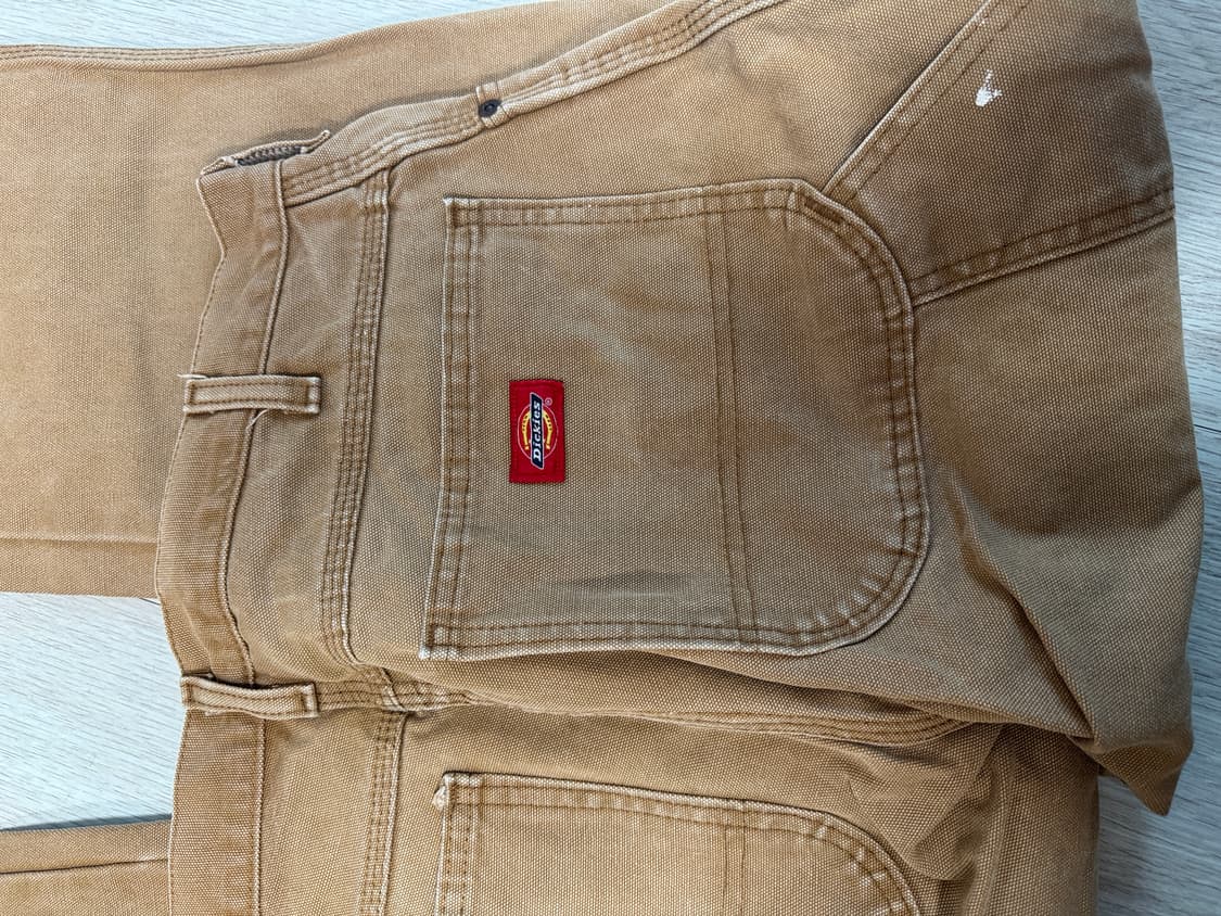 디키즈 빈티지 카펜터 32x34 칼하트브라운 색상 상품이미지5