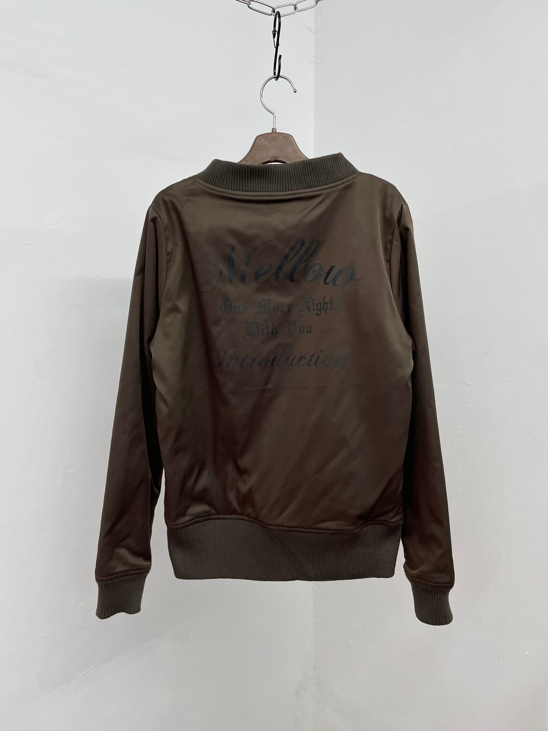 브라운 펑크 스컬 블루종 자켓 상품이미지8