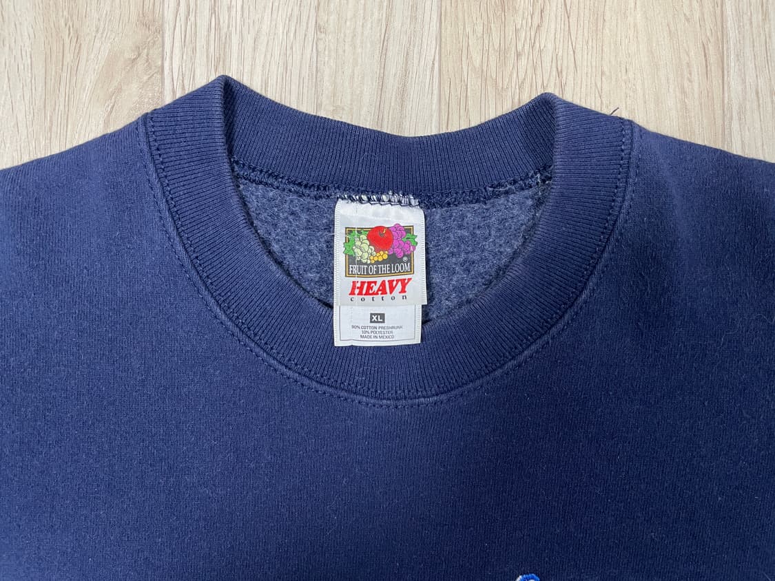 110) 90's 후르츠오브더룸 유니버시티 맨투맨(RRL&LVC&폴로) 상품이미지4