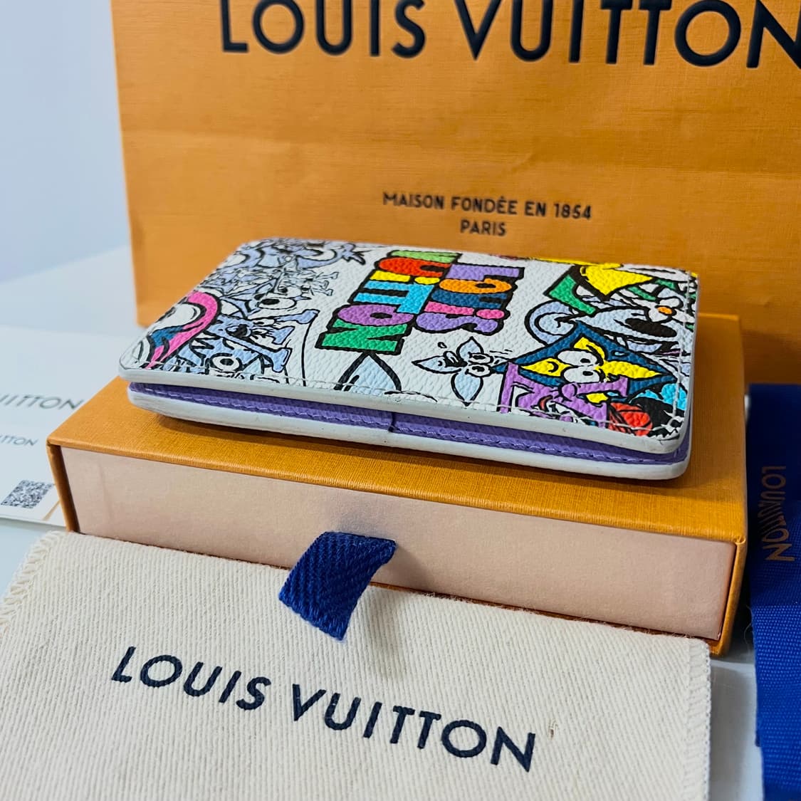 [A급/한정판] 루이비통 코믹스 포켓 오거나이저 카드지갑 M82024 상품이미지6