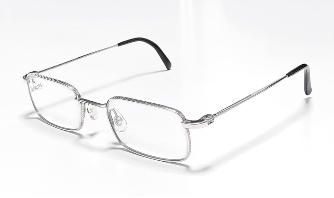 빈티지 버버리 메탈 사각 안경 상품이미지1