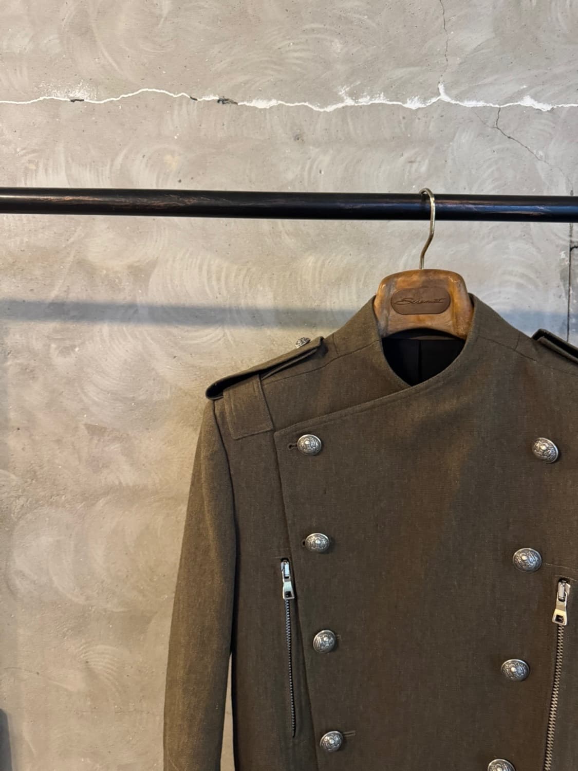 BALMAIN 발망 커버트울 더블코트 100 상품이미지2