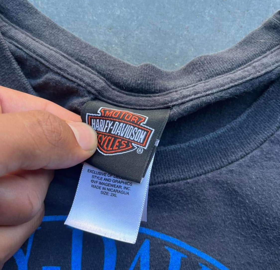00’s 빈티지 Harley Davidson 티셔츠 XXL 상품이미지4