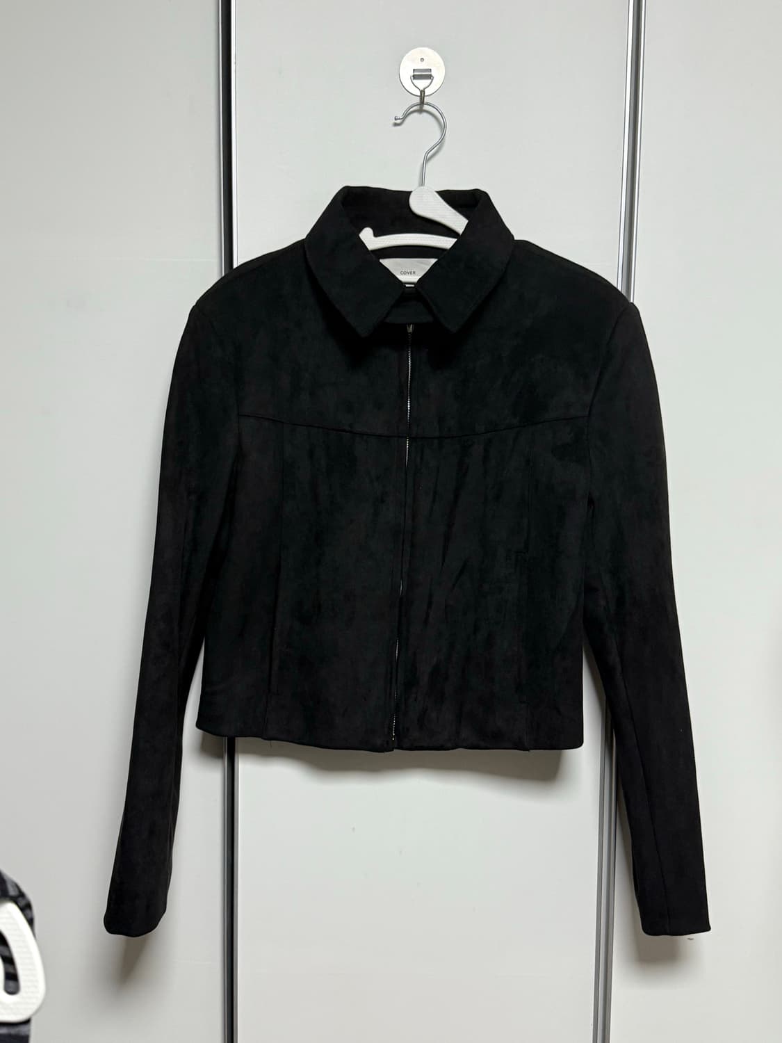 블랙) 스웨이드 자켓 상품이미지2