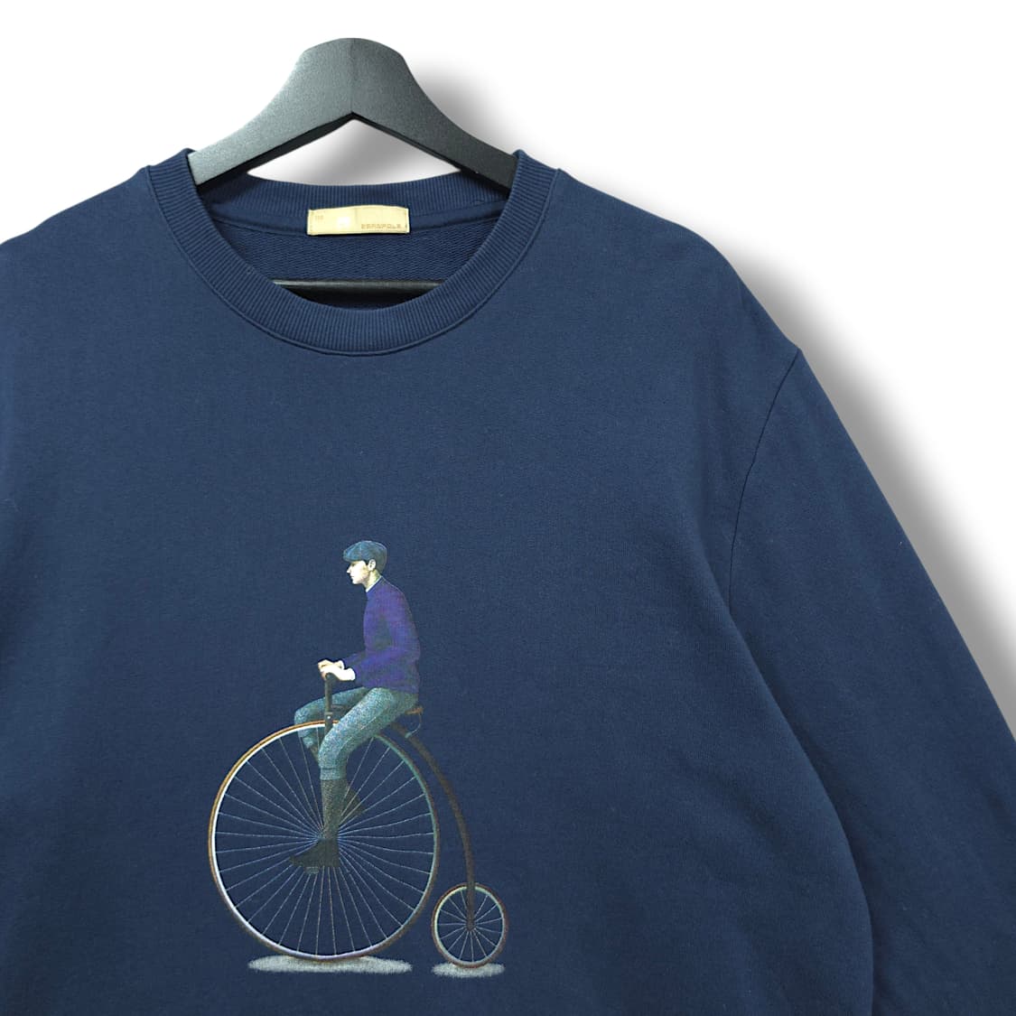 [110] 빈폴 네이비 뉴 바이크 프린트 맨투맨 상품이미지3