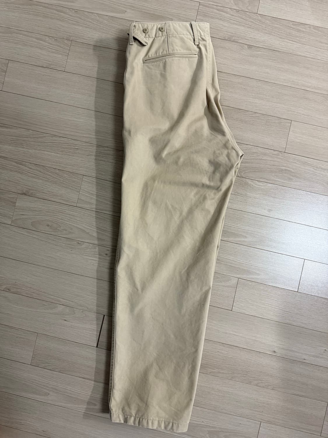 오피서 치노 팬츠 라이트 베이지 3사이즈 팝니다. 상품이미지5