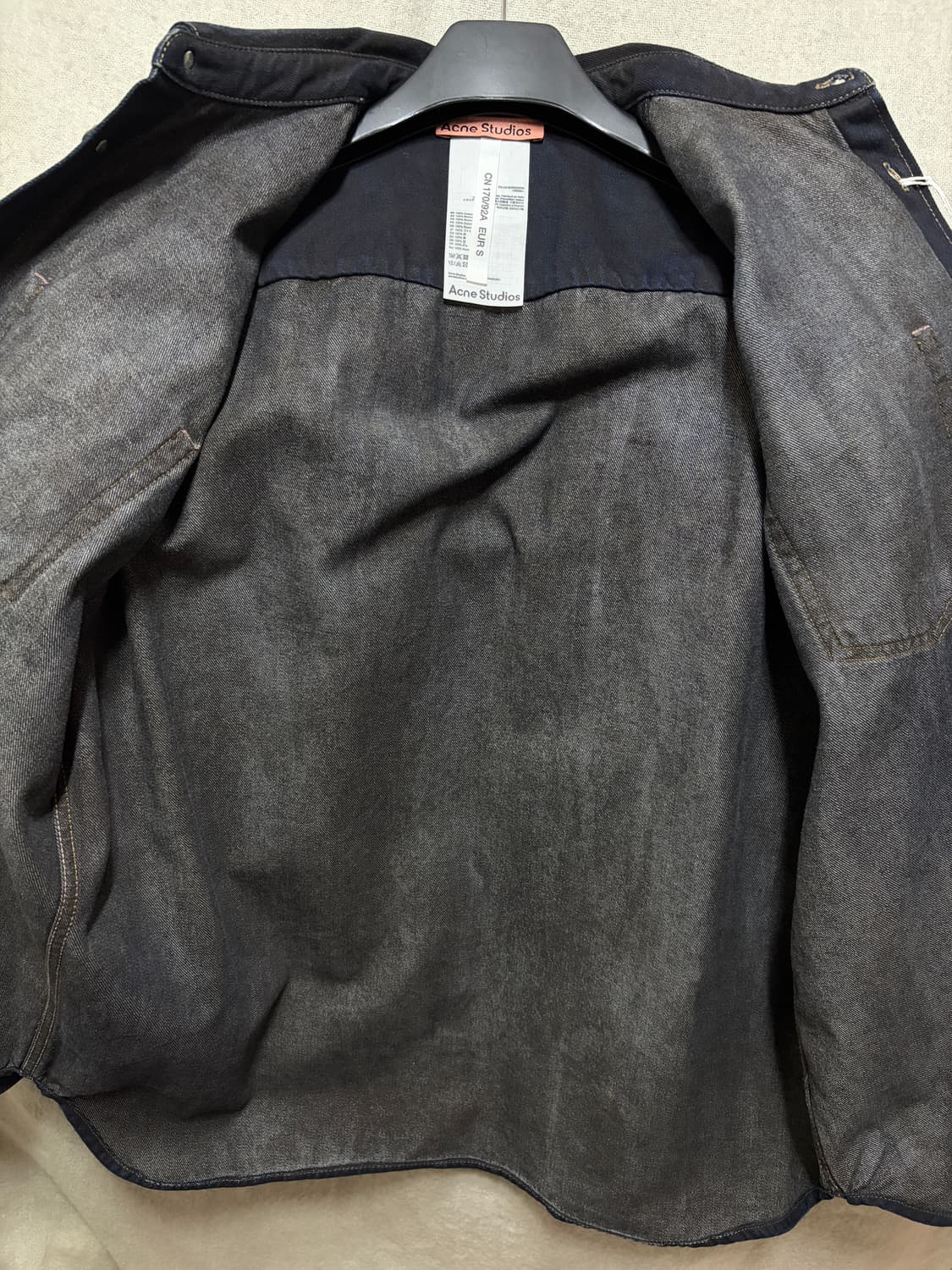 아크네스튜디오 빈티지 워싱 데님셔츠 상품이미지5