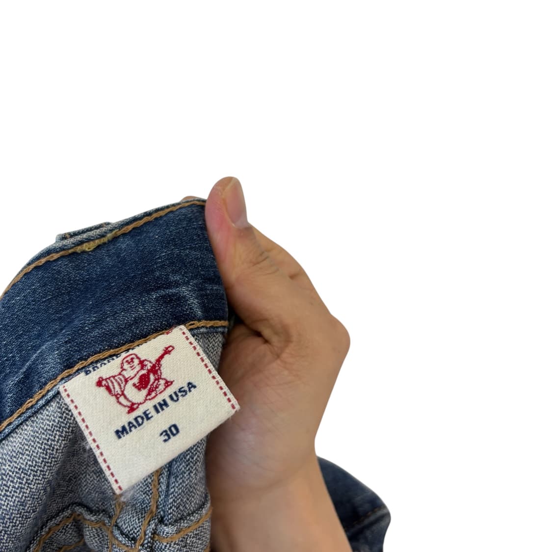 트루릴리전 USA 디스트로이드 부츠컷 팬츠 상품이미지3