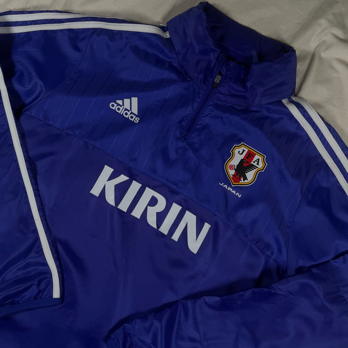 14-15 아디다스 일본 축구 국가대표 바람막이 웜업 어센틱 상품이미지2
