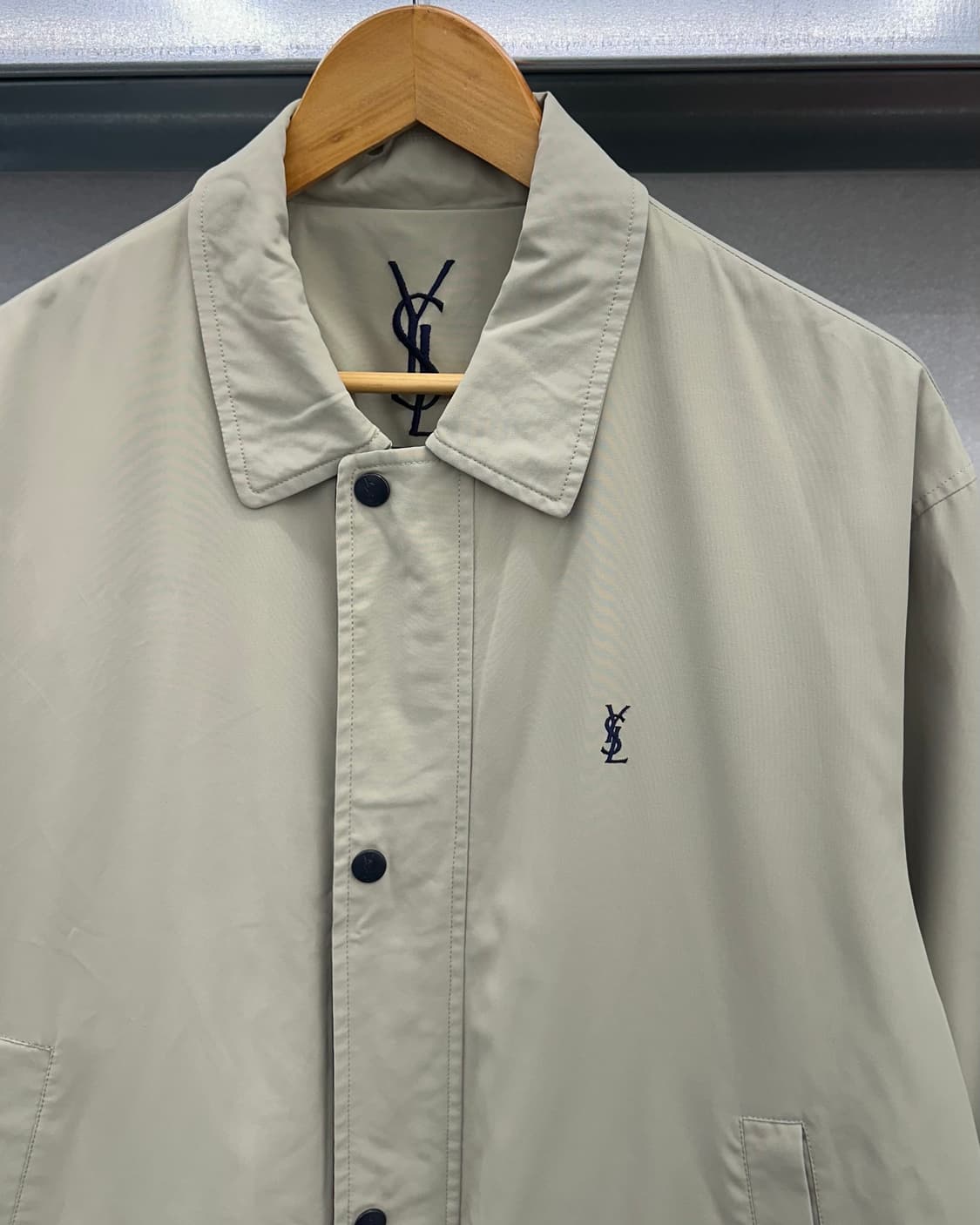 (100)90'S YSL 블루종-M2400 상품이미지2