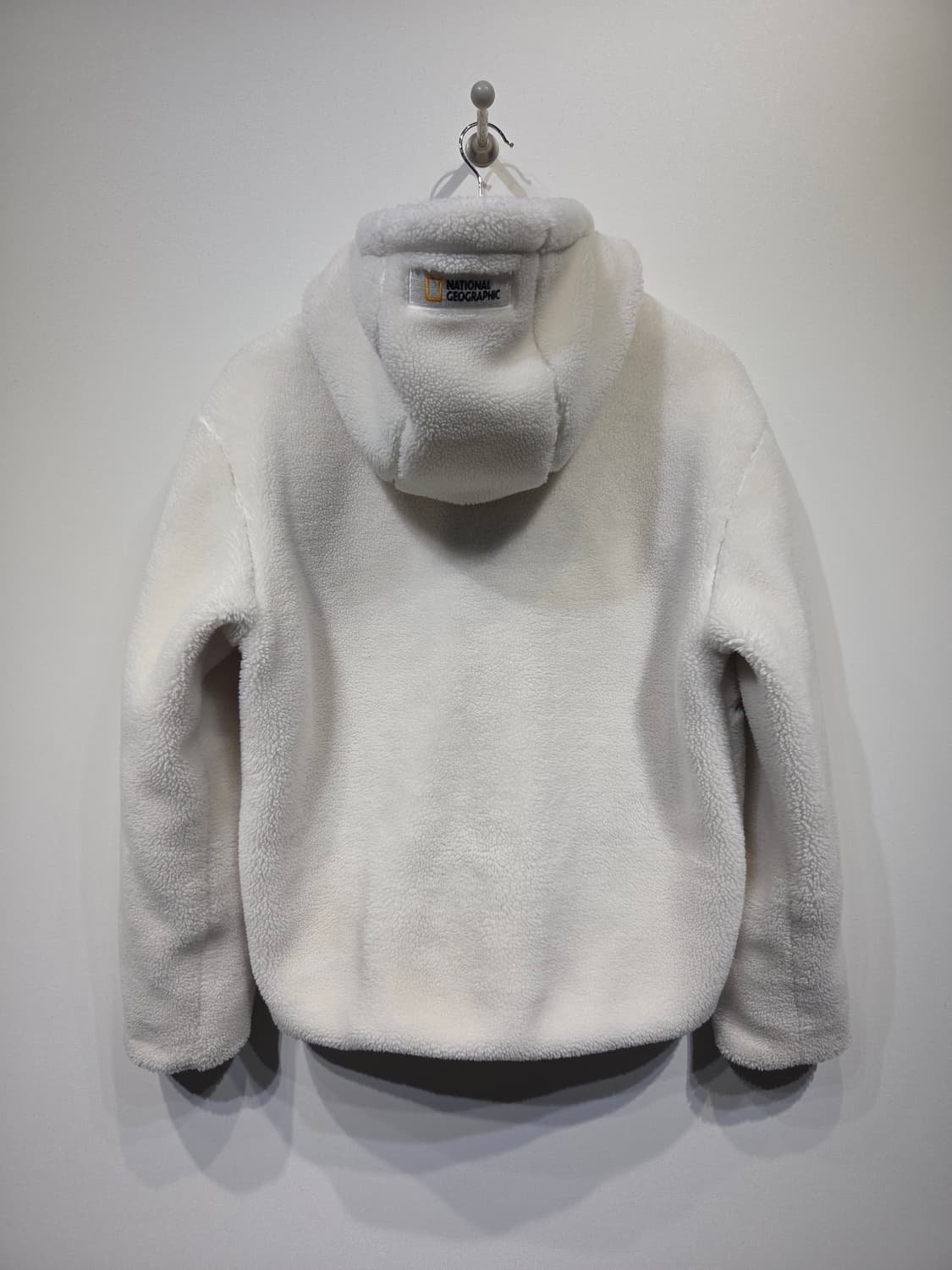 내셔널지오그래픽 시그니처 와펜 뽀글이 후리스 집업 상품이미지6