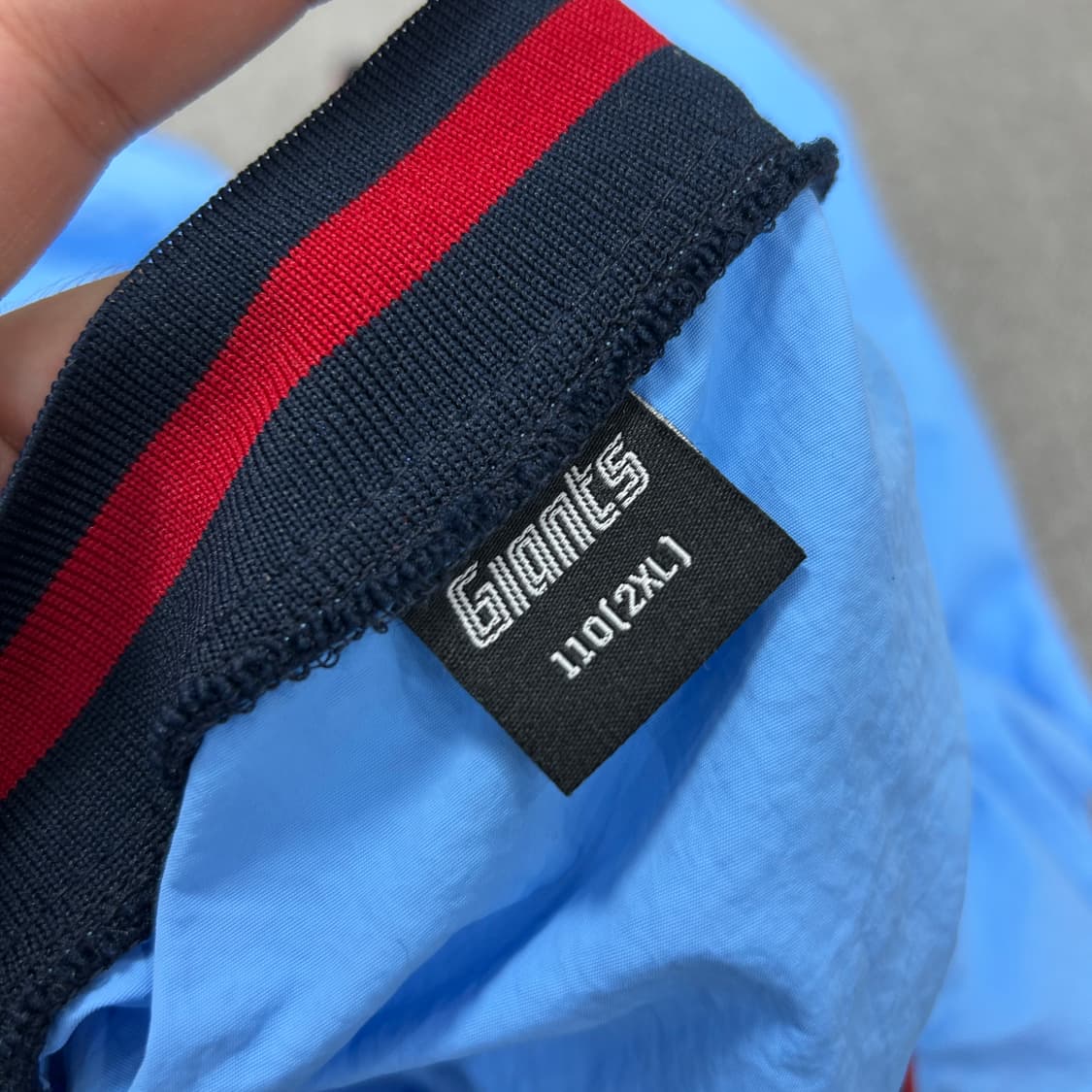 롯데자이언츠 바다 웜업 바람막이(2XL) 상품이미지2