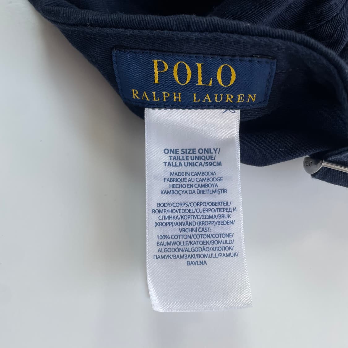 Polo  폴로 랄프로렌 신형 네이비 볼캡 상품이미지3