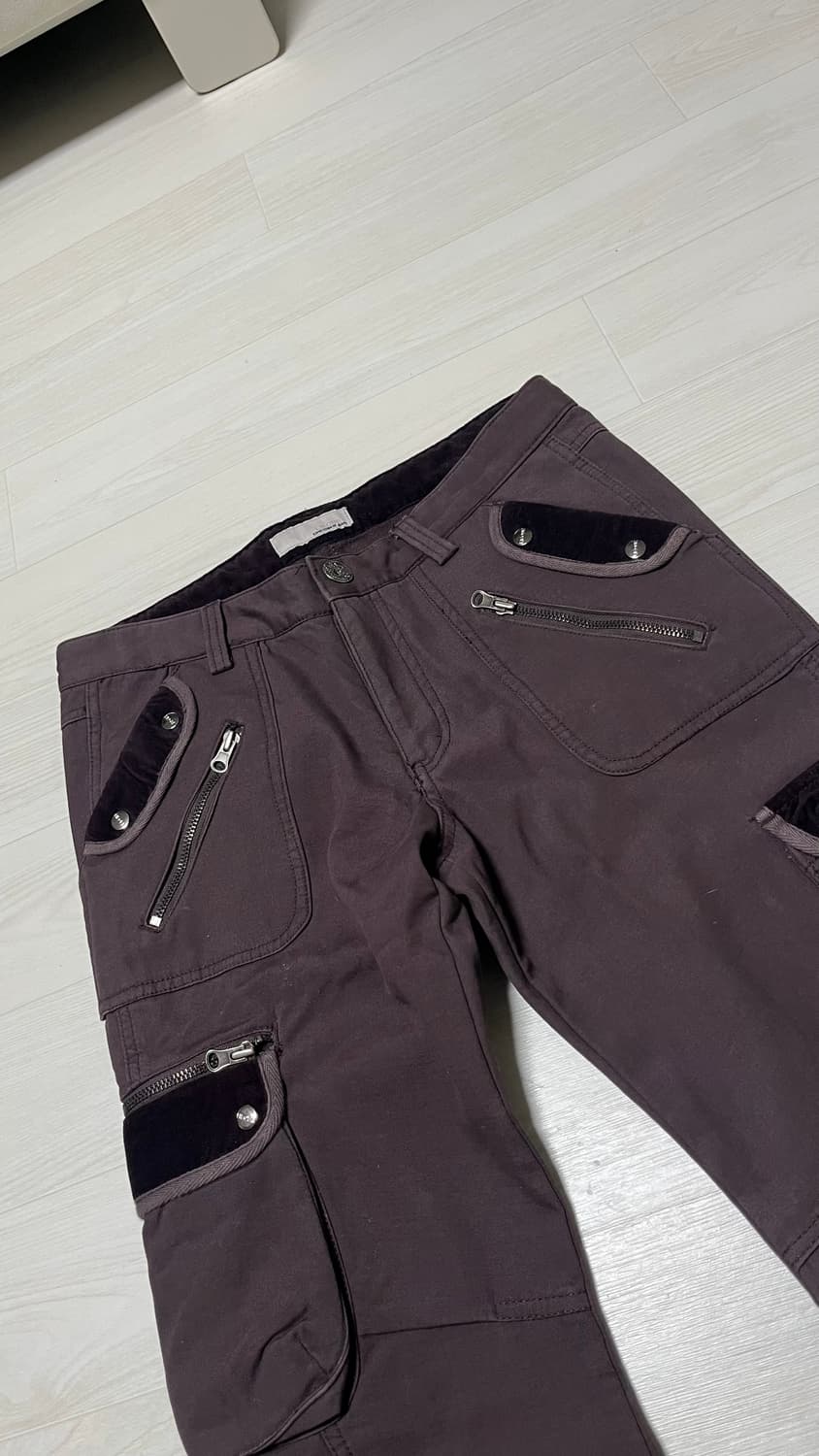 오즈온깔 부츠컷 카고팬츠 상품이미지1