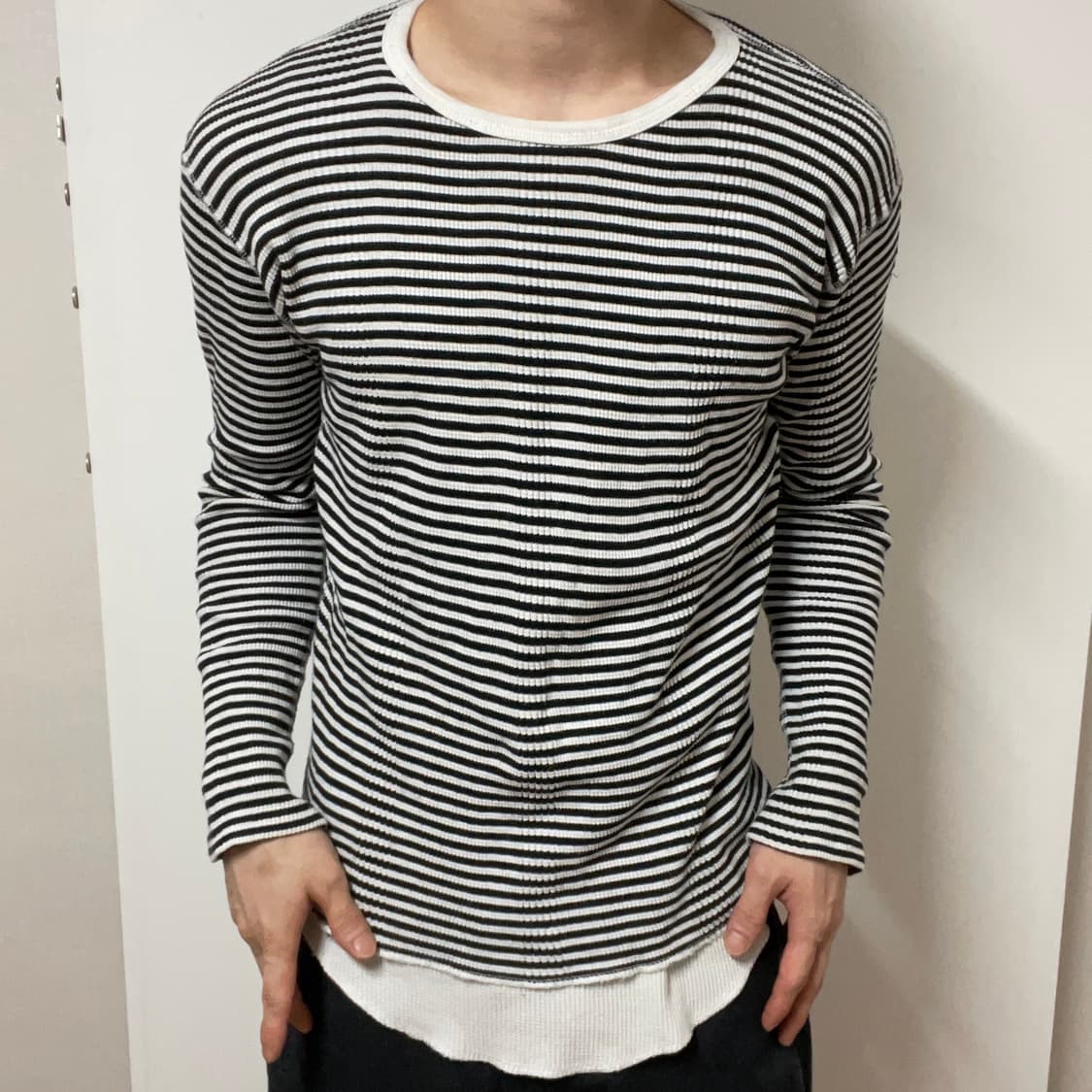 MICHEL KLEIN PARIS GRUNGE SPRITE KNIT SL 상품이미지1