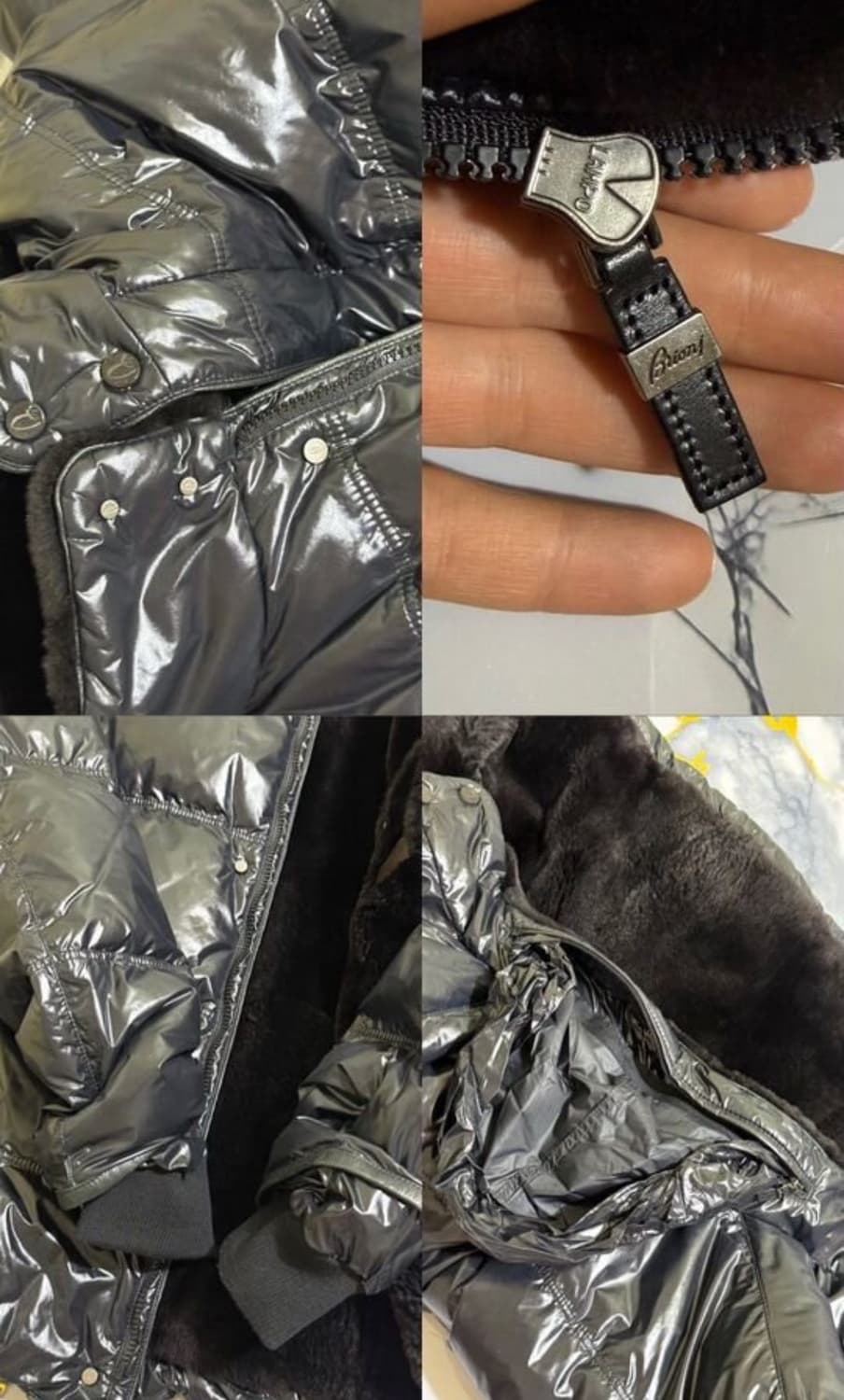 BRIONI 브리오니 패딩 점퍼(나일론/라이닝-비버 퍼)L사이즈-해외발송 상품이미지3