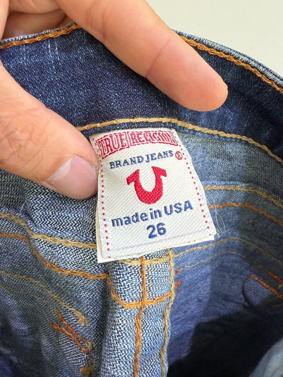 TRUE RELIGION (Made in USA) 부츠컷 데님팬츠 상품이미지6