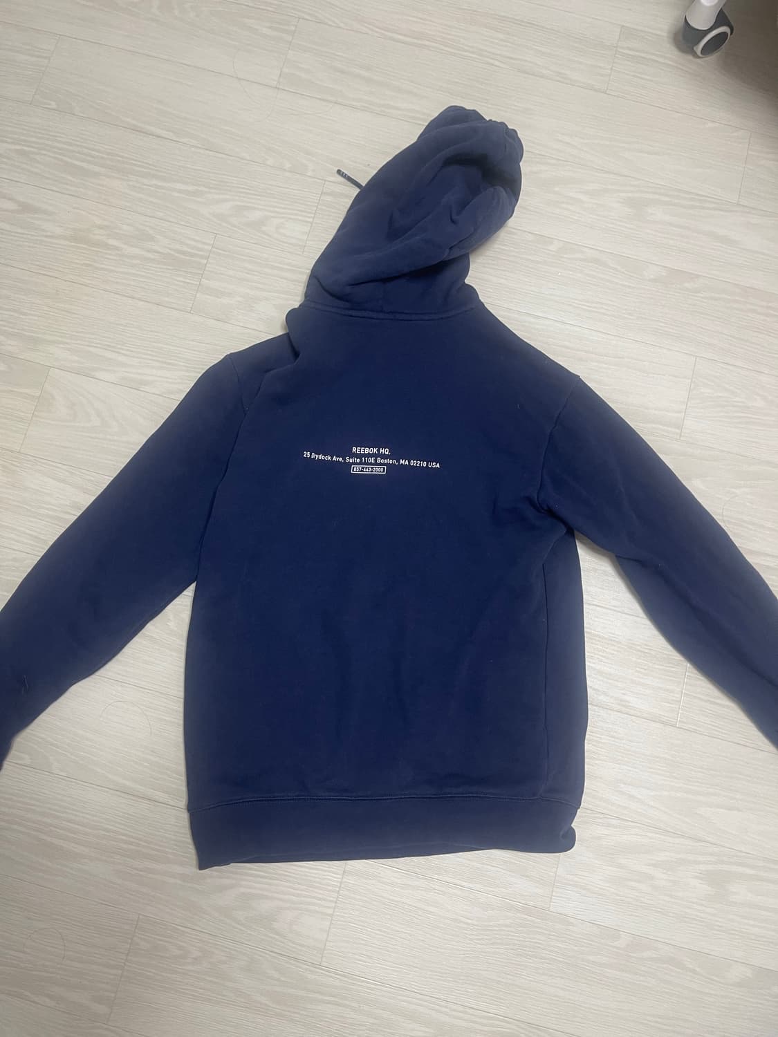 리복 벡터 오버사이즈 로고 후드 - 네이비 / GK0009 상품이미지2