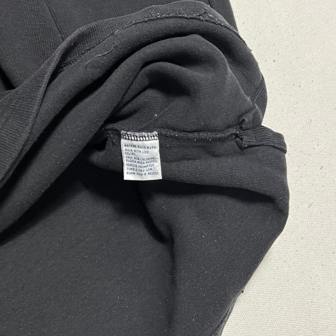 L 폴로랄프로렌 블랙 코튼 반집업 니트 상품이미지5