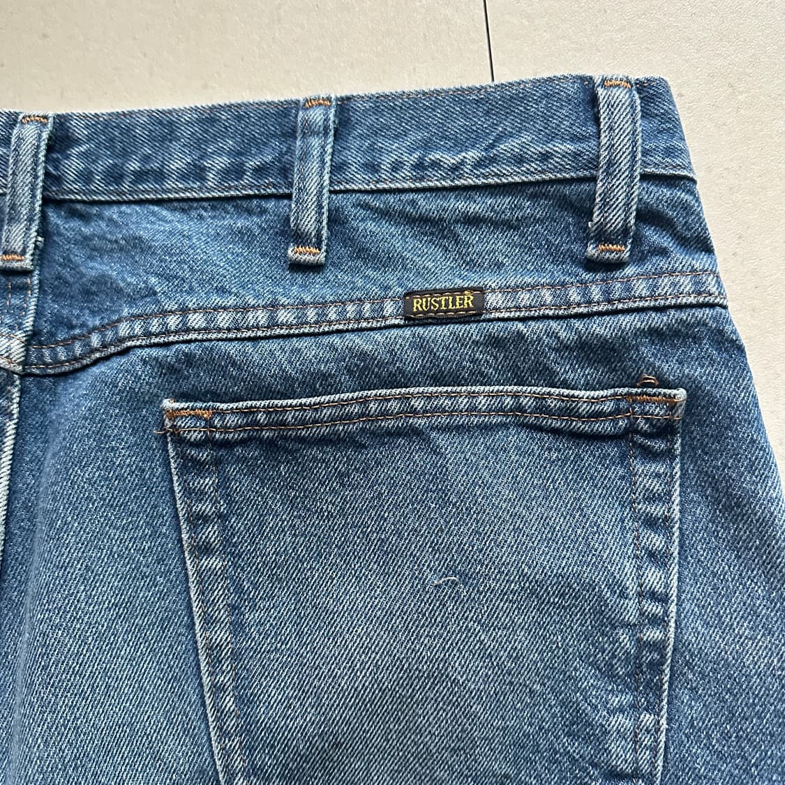 빈티지 러슬러 Rustler 데님 팬츠 38x29 멕시코산 상품이미지8