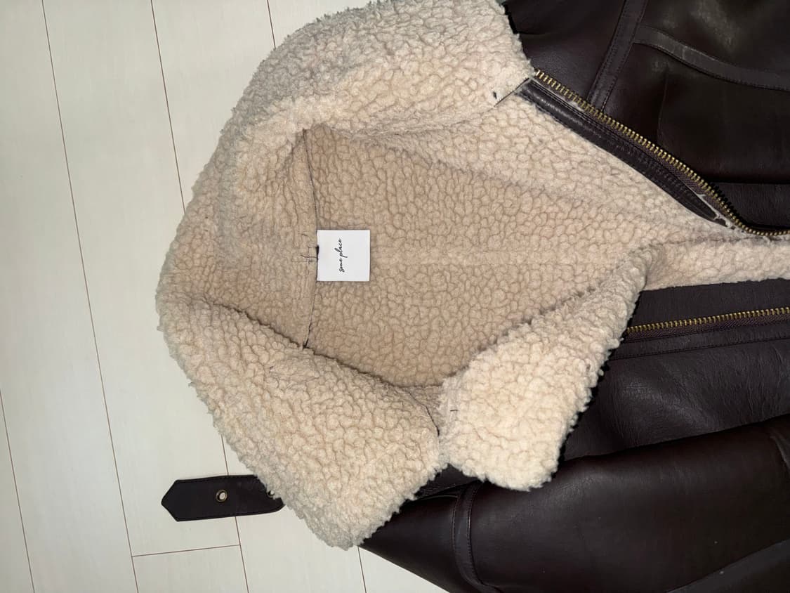 브라운 무스탕 상품이미지5