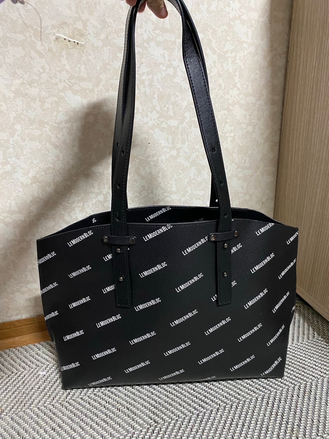 르모던블락 숄더백 토트백 상품이미지1