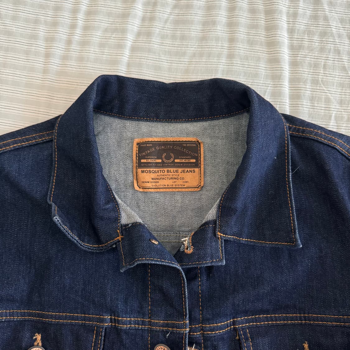 MOSQUITO BLUE JEANS 스판 생지 데님 상품이미지2