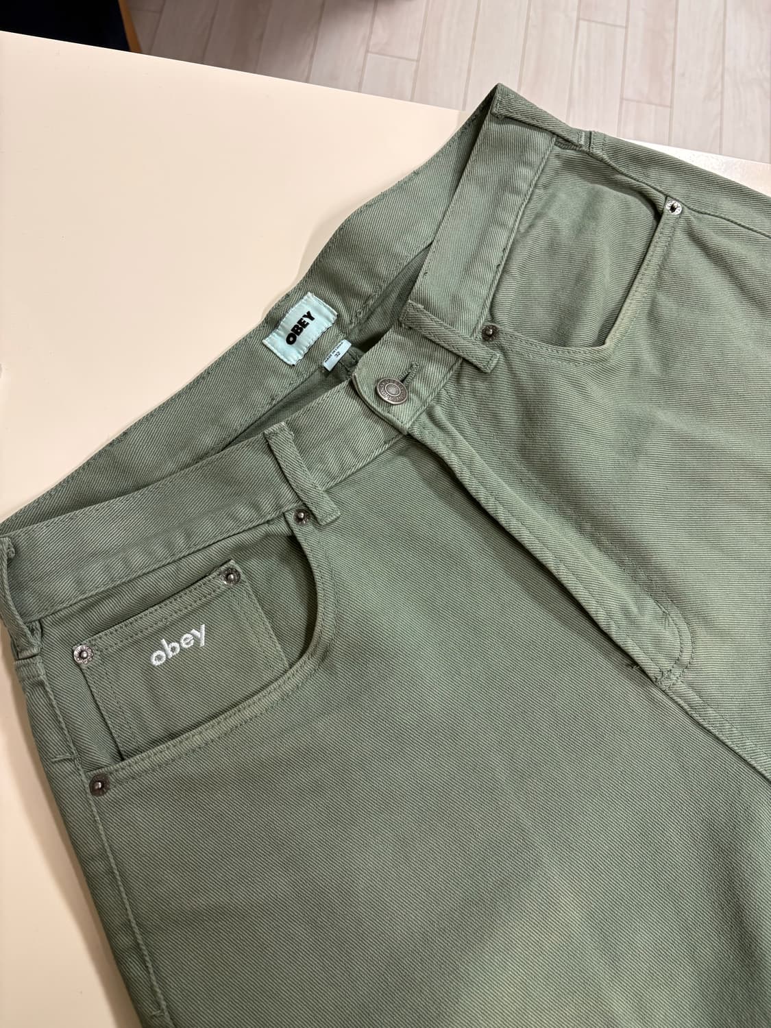 오베이 빅윅 배기데님 32사이즈 상품이미지2