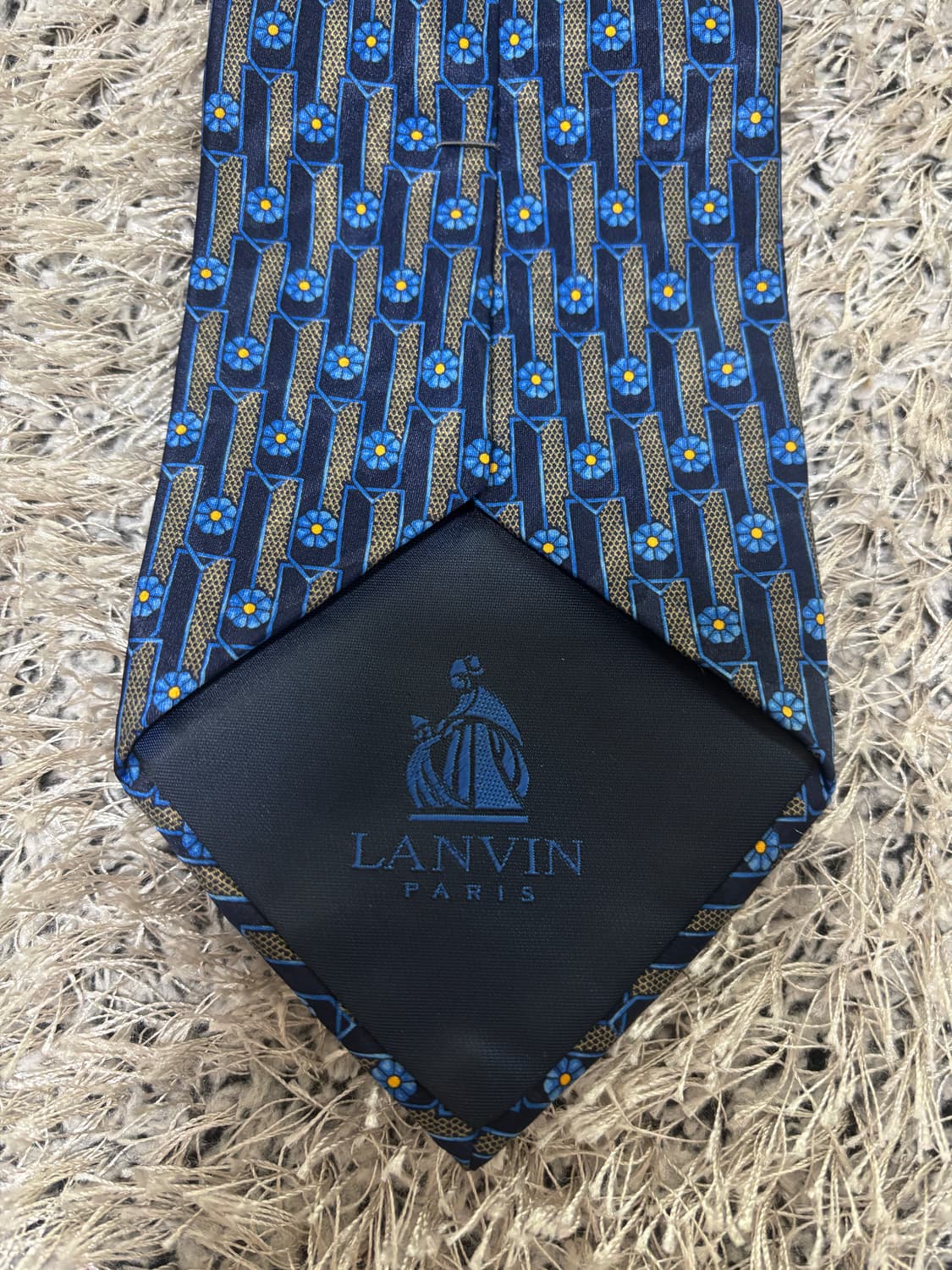 프랑스제 LANVIN 넥타이 실크 100프로 넥타이 상품이미지5