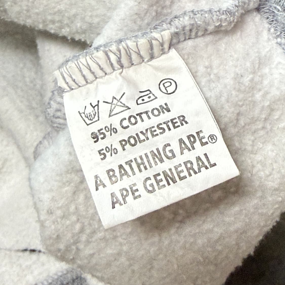 빈티지 베이프 마일로 후드티 상품이미지7