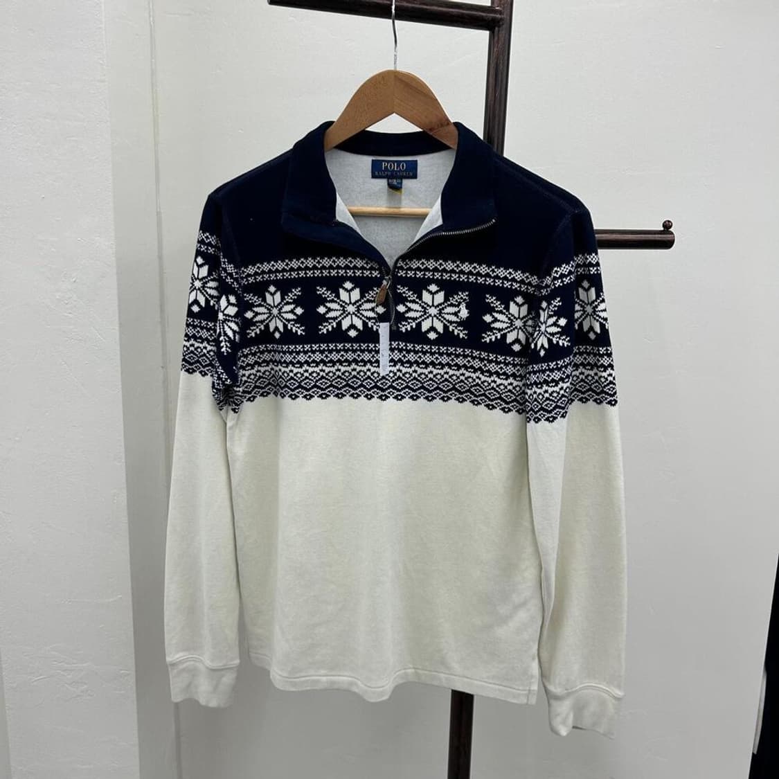 13578 - 폴로 랄프로렌 스노우 플레이크 반집업 니트 상품이미지2