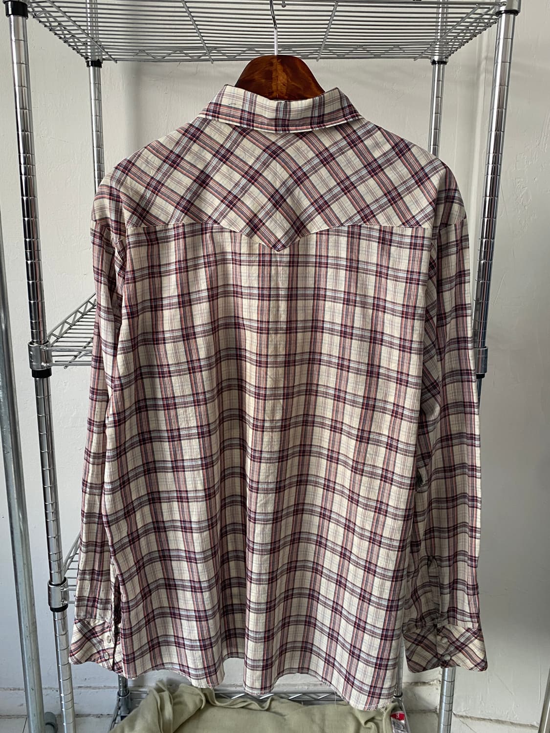 랭글러 체크 포켓 셔츠 (Man 2XL) AB1703 상품이미지5